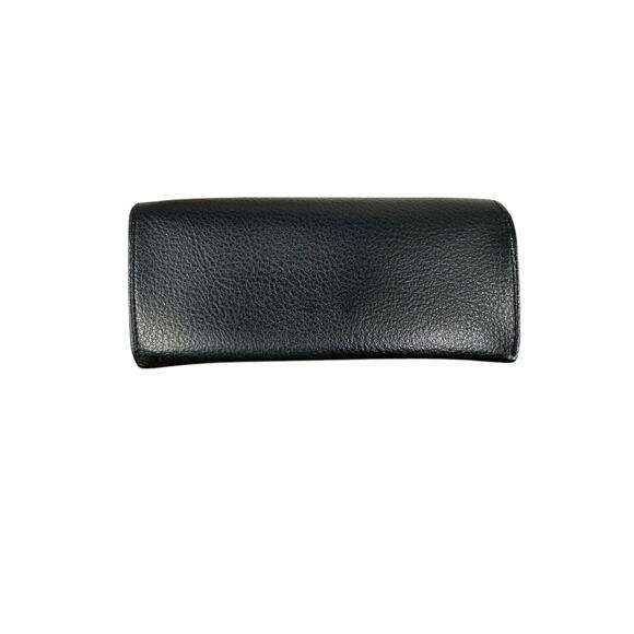 Ray Ban Luxotica Black Leather Sunglasses Case with Microfiber - Picture 3 of 6